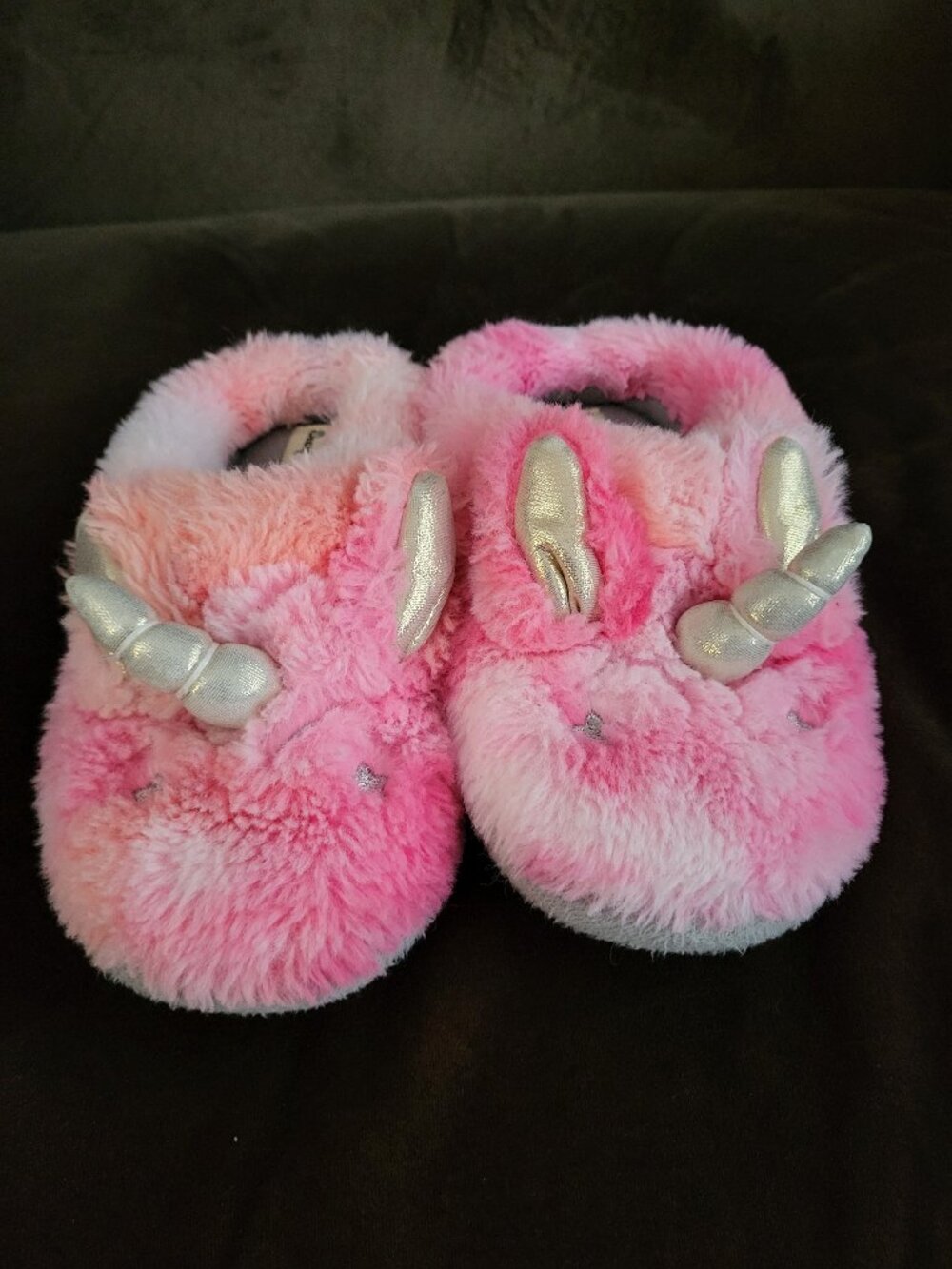 Girls Unicorn Slippers Size 11-12